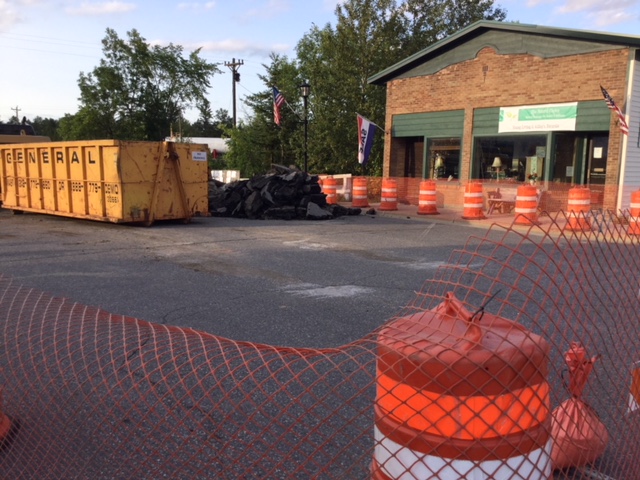 Bridge Construction Progress on the North River Street in Cook