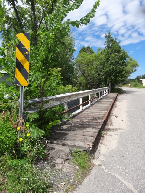 Bridge Construction Progress on the North River Street in Cook