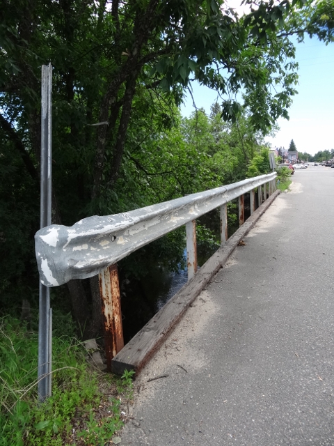 Bridge Construction Progress on the North River Street in Cook